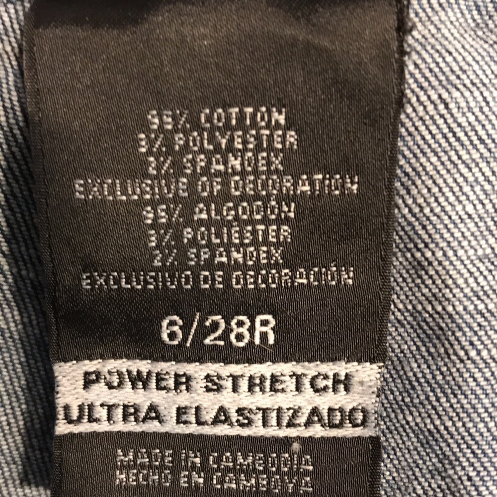 Mossimo High Rise Distressed Jegging - Picture 6 of 10